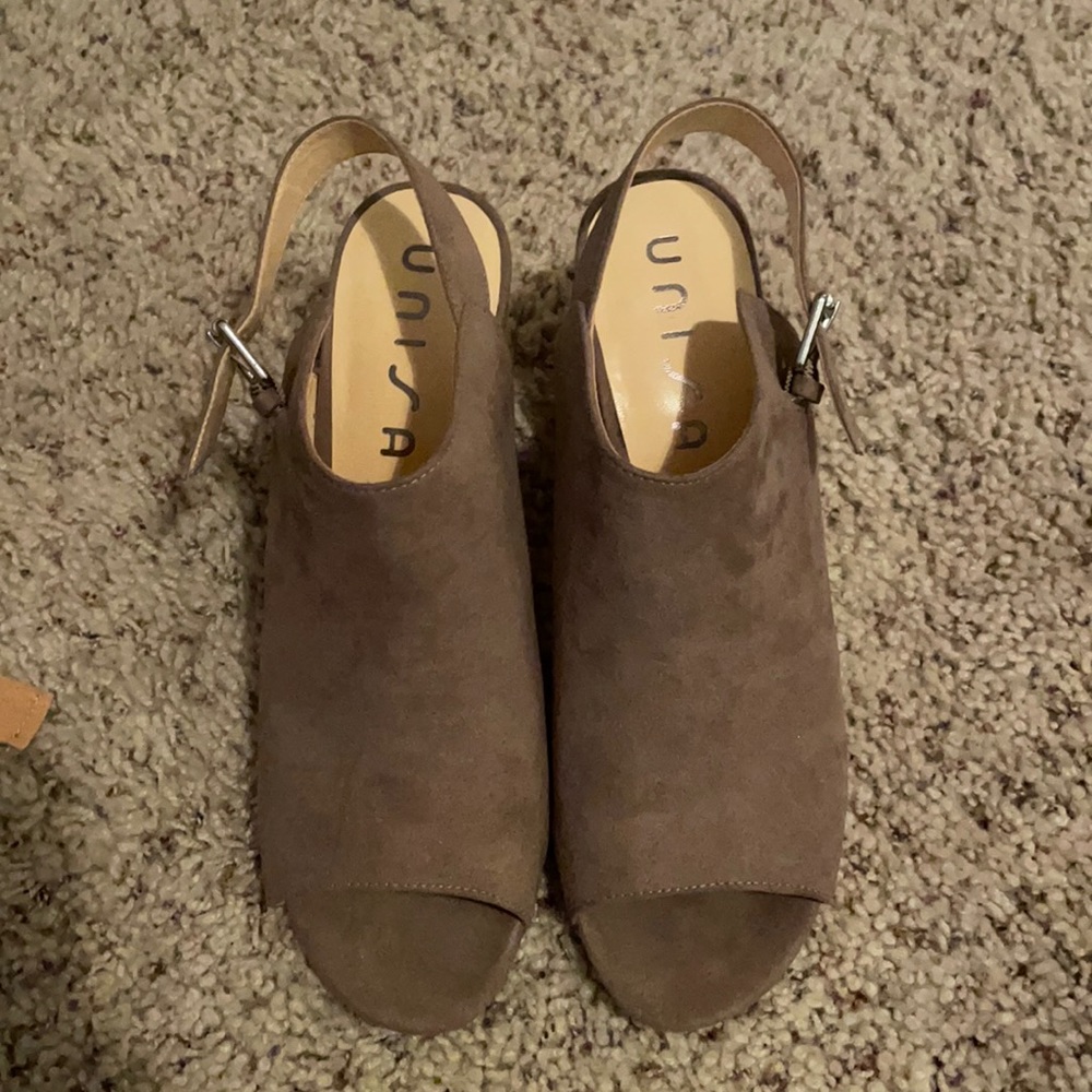 Cute heels cream, brownish